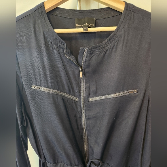 Navy jumpsuit size 12/ Large - Picture 3 of 6